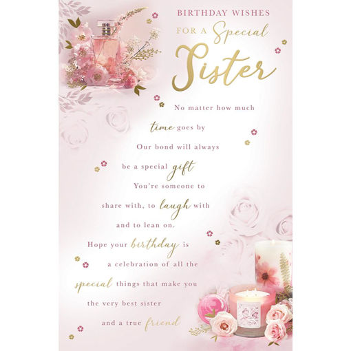 Picture of FOR A SPECIAL SISTER BIRTHDAY CARD